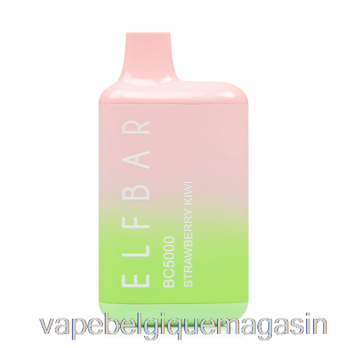 Vape Jetable Bc5000 0% Zéro Nicotine Jetable Fraise Kiwi